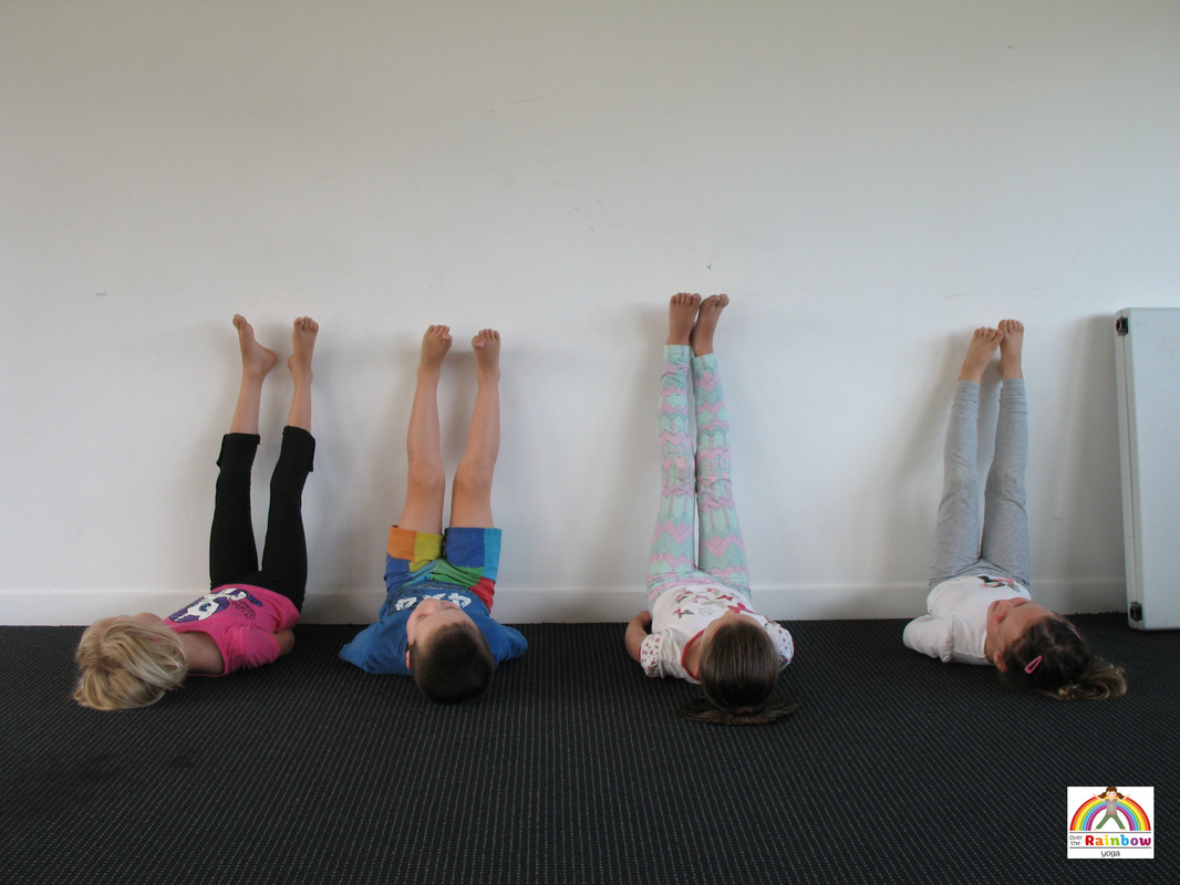 Legs Up the Wall | Kids' Yoga Poses, Yoga for Classrooms - Namaste Kid